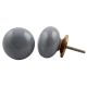 Grey Flat Knob