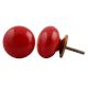 Blood Red Flat Knob