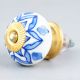 Blue Flower Knob
