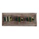 Green Oval Wooden Hooks