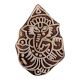 Set of 1 Piece New Wooden Printing Block