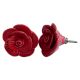 Dark Red Rose Knob