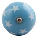 Turquoise Star Ceramic Wine Stopper