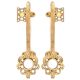 Designer Brass Key Door Handles(Set of 2 Pieces)