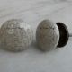 Cream Vintage Crackle Ceramic Drawer knobs
