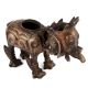 Chinese Art Lion Brass Box