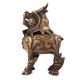 Chinese Art Lion Brass Box