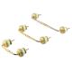 Strewn Light Green Ceramic Bridge Handle