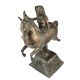 Brass Female Kachchi Ghodi Dance Statue