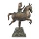 Brass Female Kachchi Ghodi Dance Statue