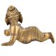 Brass Laddu Baby Ganesha Statue