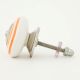 Orange Pattern Flat Knob