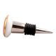 Red Waxflower Flat Ceramic Wine Stopper (Set of one piece)