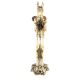 Golden Bronze Horse Figurine Door Handle