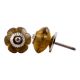 Olive Melon Glass Dresser Knob Online