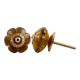 Olive Melon Glass Dresser Knob Online
