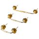 Olive Melon Glass Bridge Handle