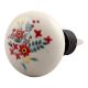 Red Dahlia Flower Ceramic Wine Stopper (Set of one piece)