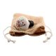 Red Dahlia Flower Ceramic Wine Stopper (Set of one piece)
