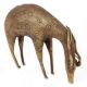 Vintage Brass Antelope