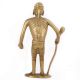 Brass Farmer Rustic Artifact