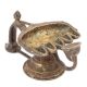 Vintage Indian Brass Oil Lamp Candle Stand