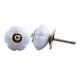 Light Grey Melon Glass Drawer Knob Online