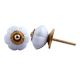 Light Grey Melon Glass Drawer Knob Online