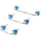 Royal Blue Melon Glass Bridge Handle