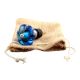 Royal Blue Melon Glass Wine Stopper (Set of one piece)