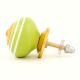 Lime Green White Knob