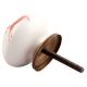 Brick Red Running Rein Deer Pattern Ceramic Drawer Knob