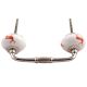 Peach Standing Rein Deer Pattern Ceramic Bridge Handle