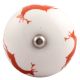 Brick Red Runing Rein Deer Pattern Ceramic Wine Stopper
