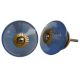 Steel Blue Wheel Knob