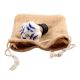 Blue Leaf Medium Ceramic Wine Stopper