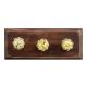 Eye Medium Ceramic Wooden Hooks
