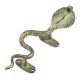 Hand Casted Cobra Brass Door Handles