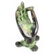 Yoga Mudra Brass Pulls HandleÂ Patina