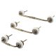 Cream Strewn Flat Ceramic-02 Bridge Handle