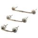 Cream Strewn Flat Ceramic-04 Bridge Handle