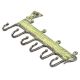 Decorative Bronze Camel Six Wall Hooks
