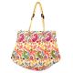Off  White Colorful Embroidered Shoulder Bag