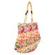 Off  White Colorful Embroidered Shoulder Bag