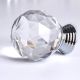 Yazer 30mm Clear Crystal Glass Round Shape Cabinet Knob Drawer Cupboard Pull Handle 10pcs-Pack