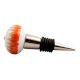 Amber Chakra Ceramic Wine Stopper