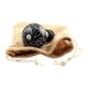 Black Leaf Floral Ceramic Wine Stopper
