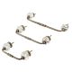 Clear Interior Cut Glass Bridge Handle