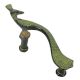 Handecor Brass Designer Peacock Door Handle