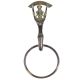 Bronze Lady Door Knocker With Patina